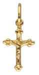 Zawieszka Złota - Krzyżyk Vintage z Jezusem