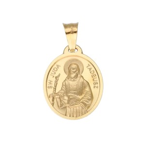 Zawieszka Złota - Medalik Św. Juda Tadeusz