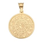  Zawieszka Złota - Znaki Zodiaków Unisex