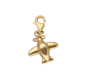 Złoty Charms - Samolot