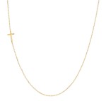 Naszyjnik Złoty - Płaski Krzyżyk II