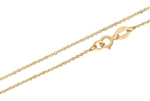 Złoty Łańcuszek - Ankier Drobny 50 cm