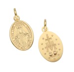 Zawieszka Złota - Cudowny Medalik II