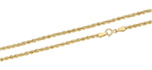 Złoty Łańcuszek - Kordel II 45 cm