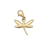 Złoty Charms - Ważka