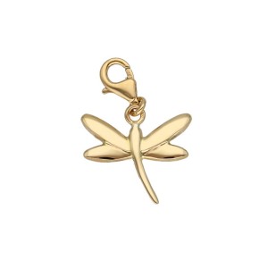 Złoty Charms - Ważka