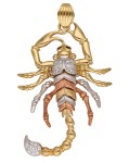 Zawieszka Złota - Duży Skorpion