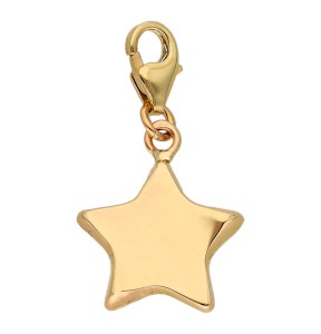 Złoty Charms - Gwiazdka