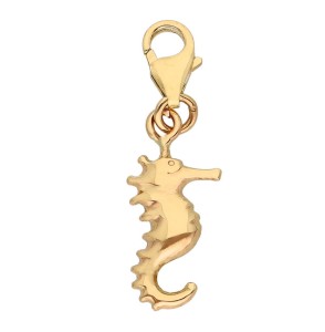 Złoty Charms - Konik Morski