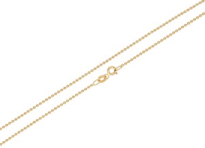 Złoty Łańcuszek - Kulki 50 cm