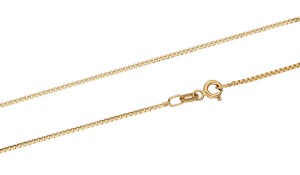 Złoty Łańcuszek - Kostka Wenecjana Duża 42 cm