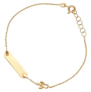 Bransoletka Złota Dziecięca - Aniołek