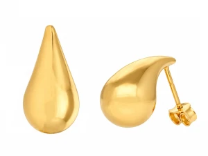 Kolczyki Złote - Krople Duże